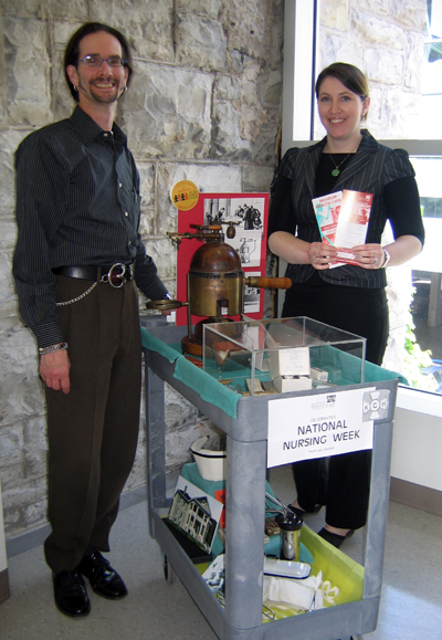 Image of Paul and Mary during Nursing Week 2009 